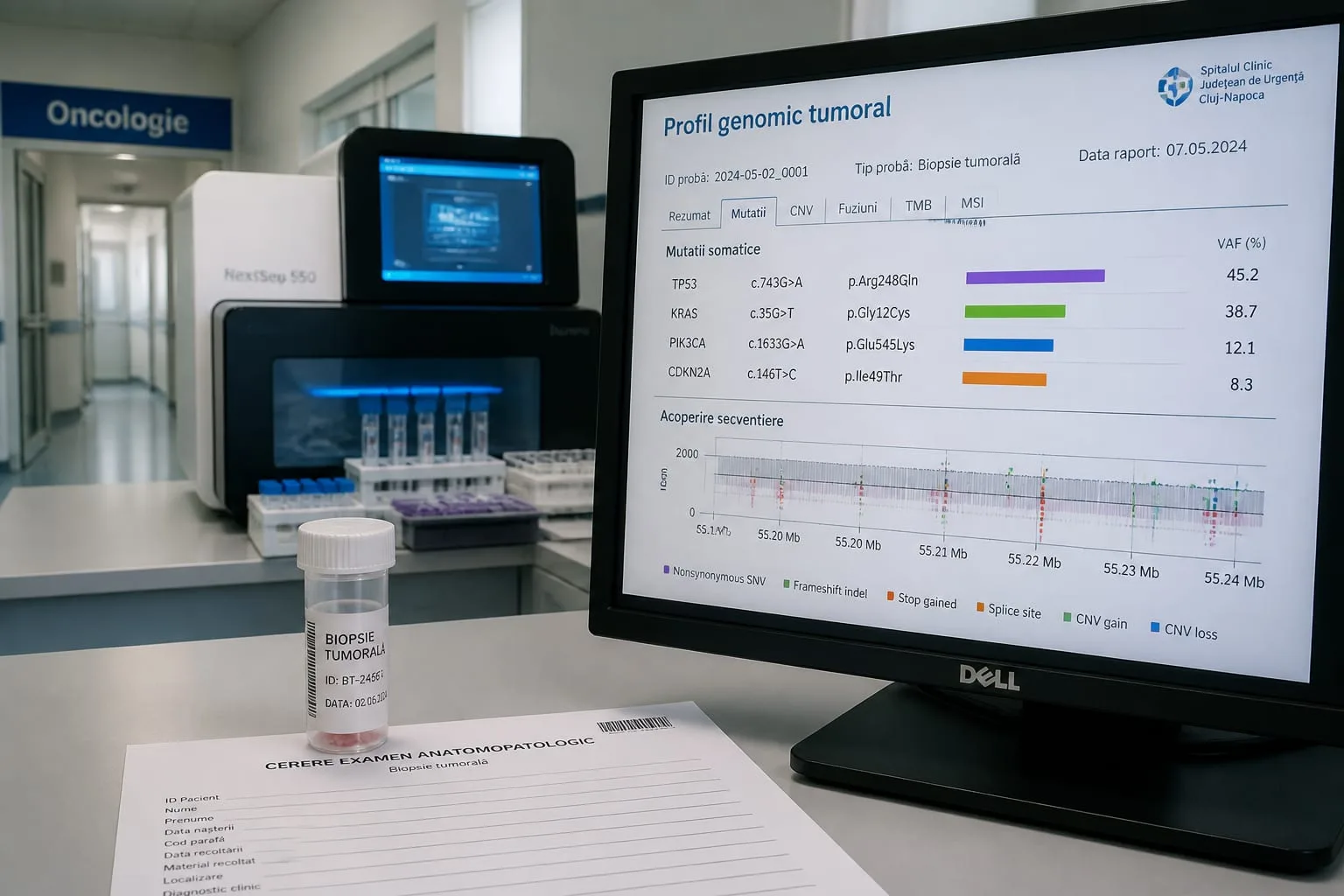 Testarea genetică extinsă a identificat noi opțiuni de tratament pentru 28% dintre pacienții oncologici